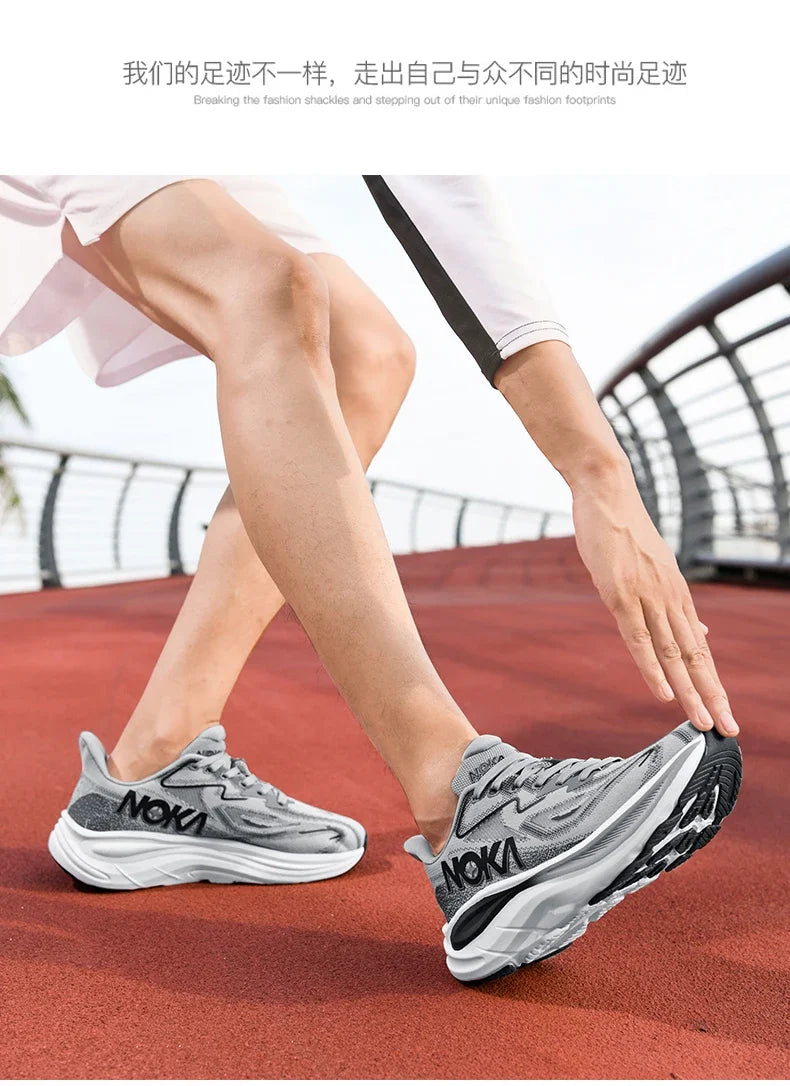 NEW Marathon Sneakers Athletic Men Shoes Comfortable High Quality Wear-resistant Sports Running Shoes