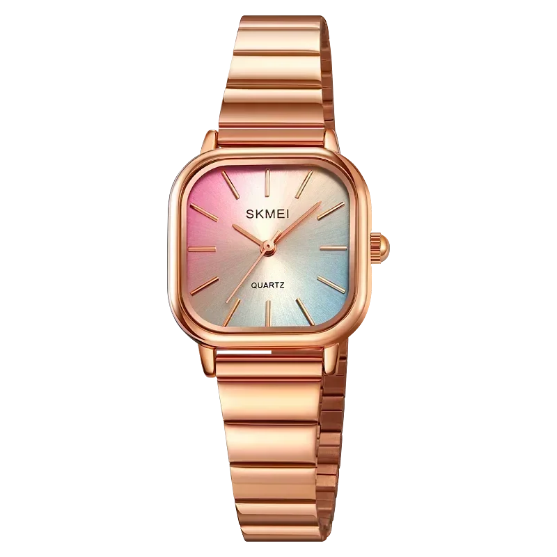 SKMEI 2190 For Ladies Female Girl Women Watches Waterproof Clock reloj mujer Luxury Stainless Steel Strap Quartz Wristwatch