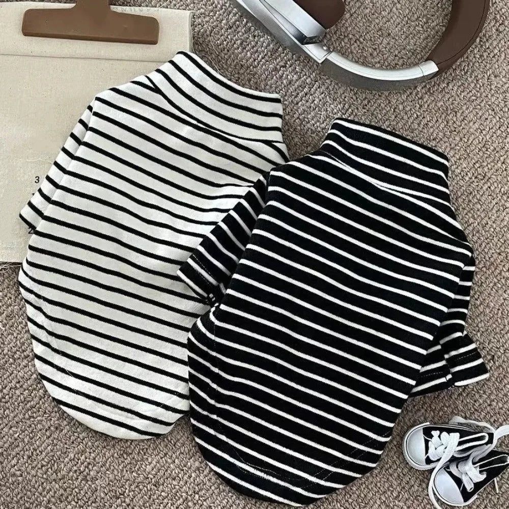 Dog Clothing High Collar Dog Thermal Shirt Warm Two Leg Dog Base Coat Soft Comfortable Pet Warm Sweater Cold Weather