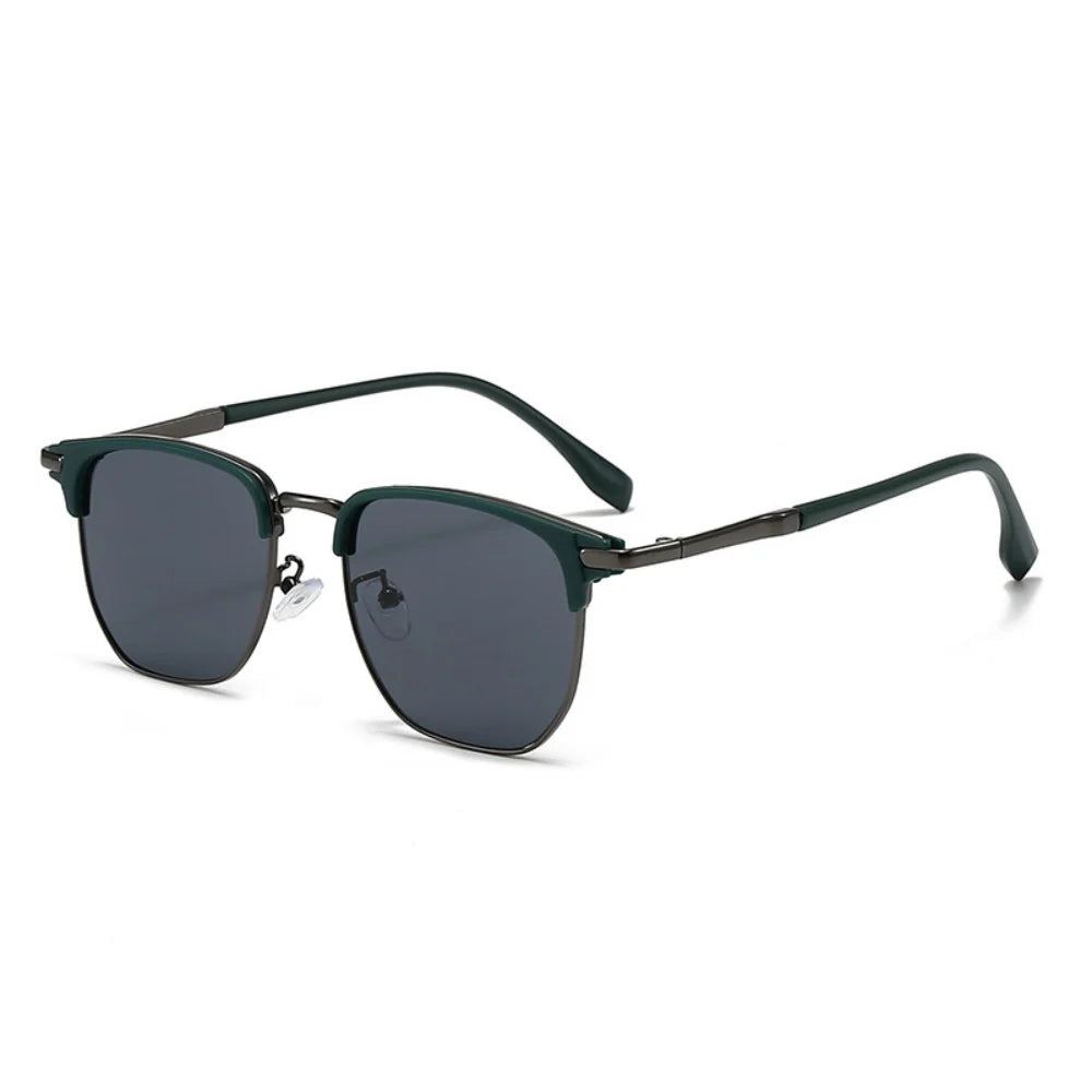 Sun Glasses Elegant Uv400 Eyewear Vintage Half Frame Sunglasses Fashion Sunglasses For Travel Driving Outdoor