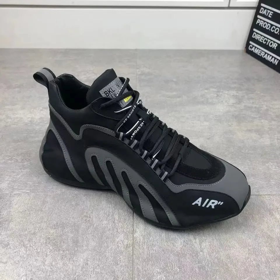 Sneakers Men Fashion Casual Lightweight Breathable Running Shoes Men Sneakers Lace-up Platform Sneakers Footwear Zapatos Hombre