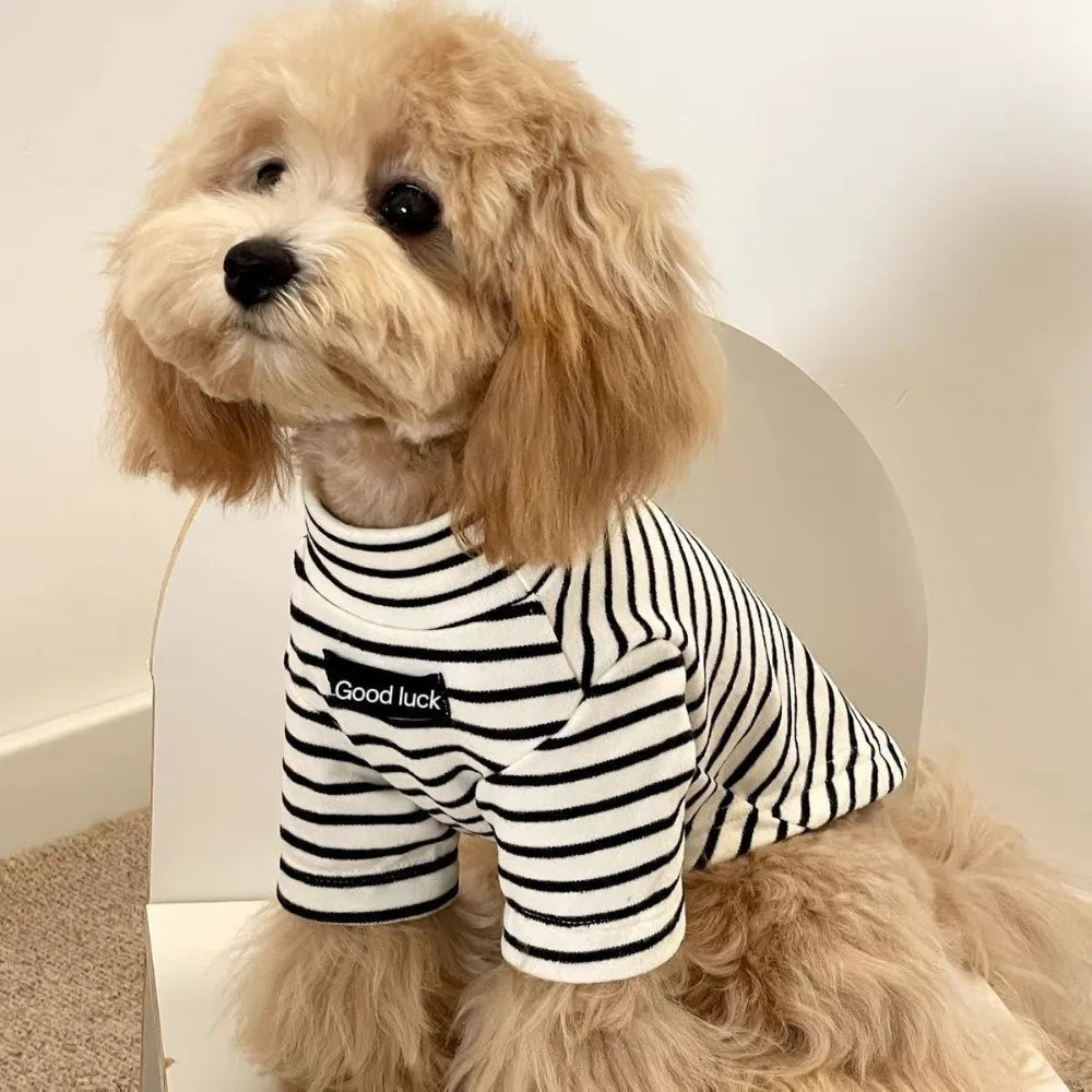 Dog Clothing High Collar Dog Thermal Shirt Warm Two Leg Dog Base Coat Soft Comfortable Pet Warm Sweater Cold Weather
