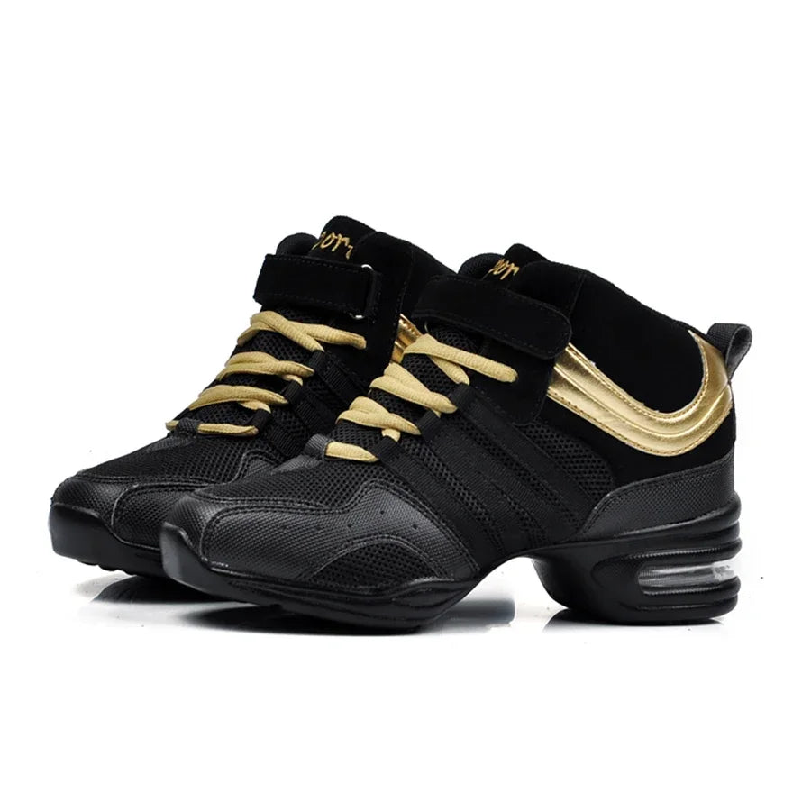 Sneakers Women Sports Feature Soft Outsole Breath Dance Shoes Woman Practice Modern Jazz Shoes for Women Latin Dance Shoes
