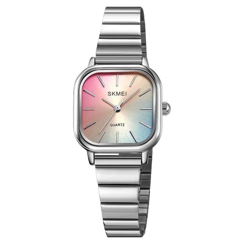 SKMEI 2190 For Ladies Female Girl Women Watches Waterproof Clock reloj mujer Luxury Stainless Steel Strap Quartz Wristwatch