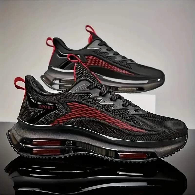 High Quality Sneakers Male Trend Red Platform Basketball Shoes Men Casual White Sport Walking Sneakers Men&