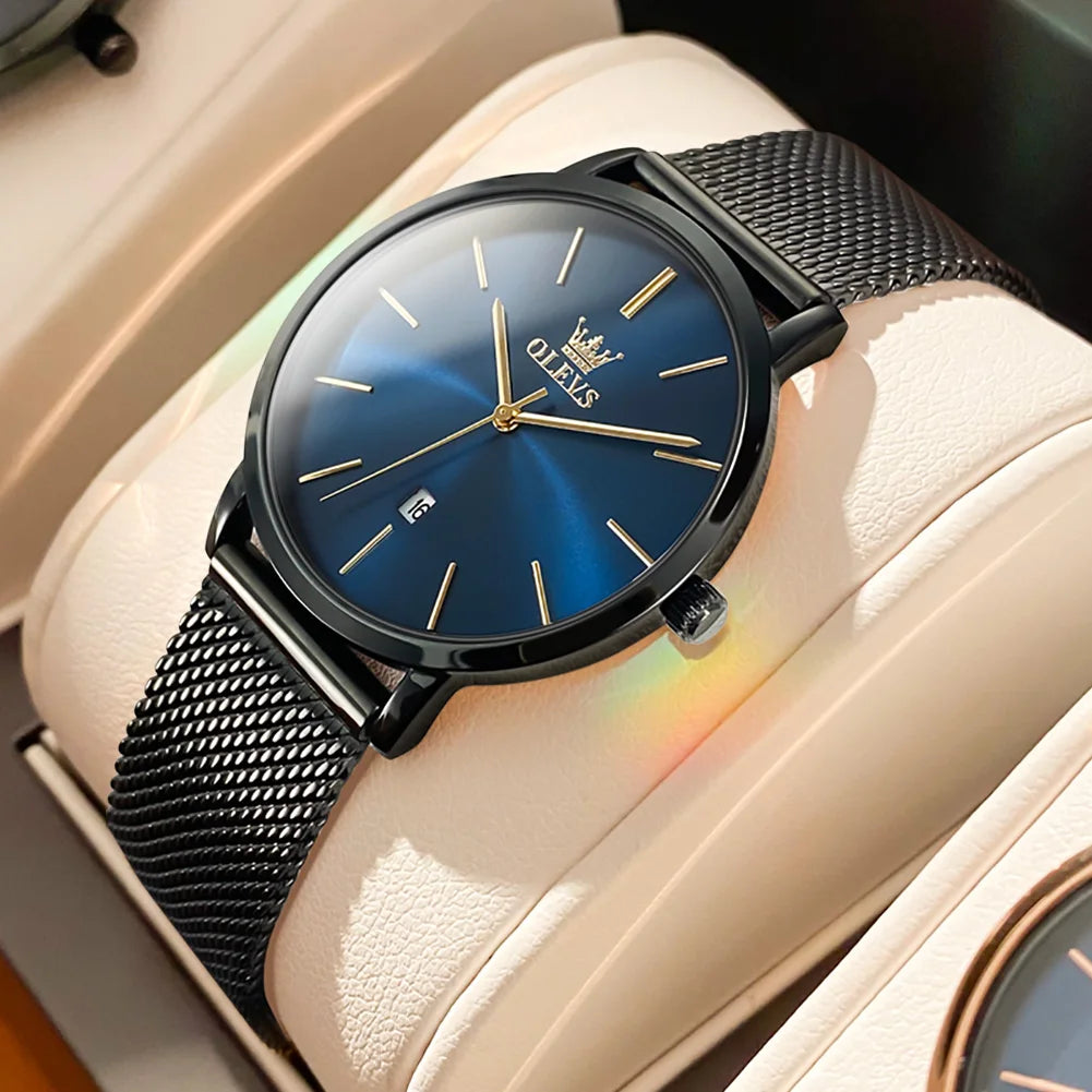 OLEVS Watches For Women Quartz Waterproof Watch Luxury Lady&