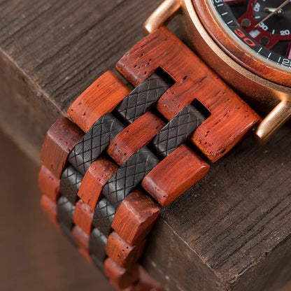reloj hombre BOBO BIRD New Wooden Watch Men Top Brand Luxury Chronograph Military Quartz Watches for Man Dropshipping Customized