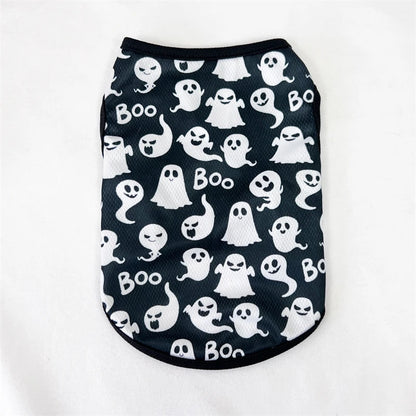 Dog Clothes for Small Medium Dogs Cats Autumn Winter Halloween Festival Print Clothing Chihuahua French Bulldog Pug Pet Outfits