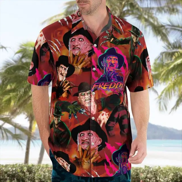 US ARMY-VETERAN 3D Beach Hawaiian 2024 Summer Men Shirt Short Sleeve Streetwear Oversized 5XL Camisa Social Chemise Homme