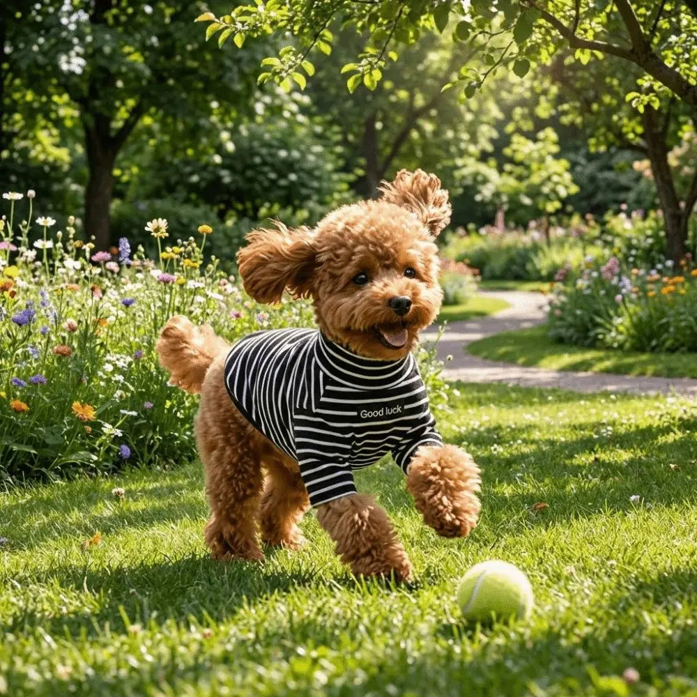 Dog Clothing High Collar Dog Thermal Shirt Warm Two Leg Dog Base Coat Soft Comfortable Pet Warm Sweater Cold Weather