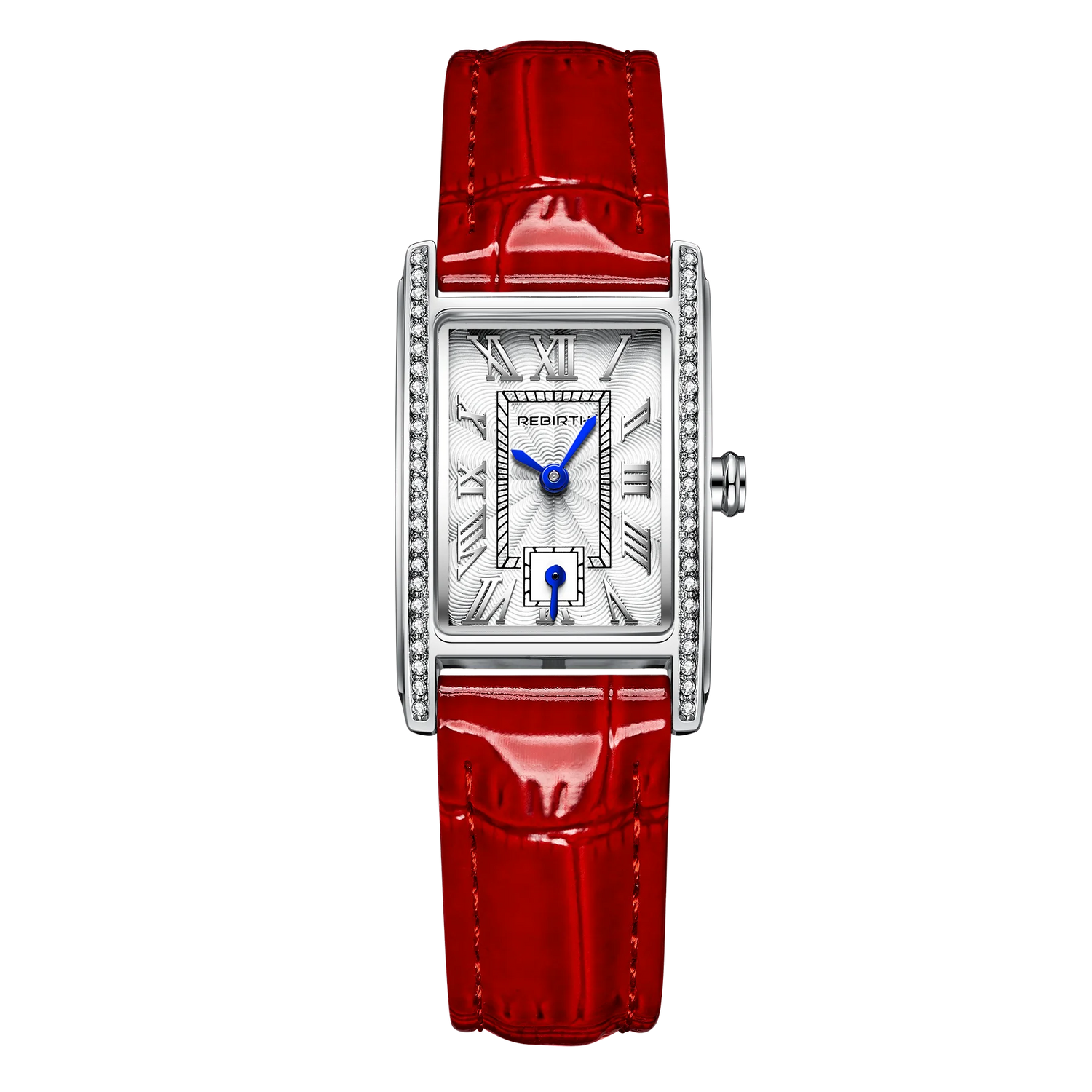 Small Square Watch Retro Casual Fashion Literary Roman Scale Display Quartz Women&