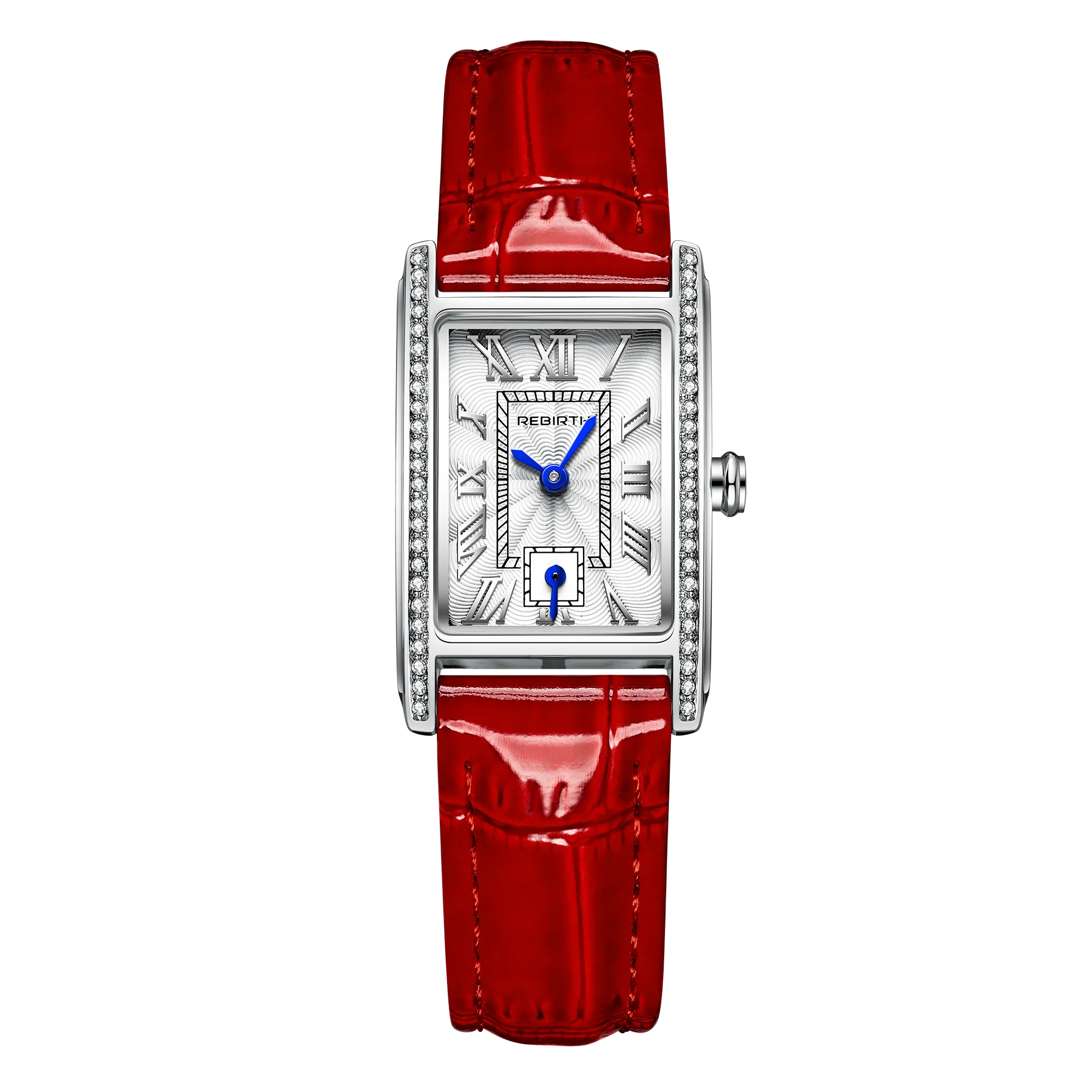 Small Square Watch Retro Casual Fashion Literary Roman Scale Display Quartz Women&
