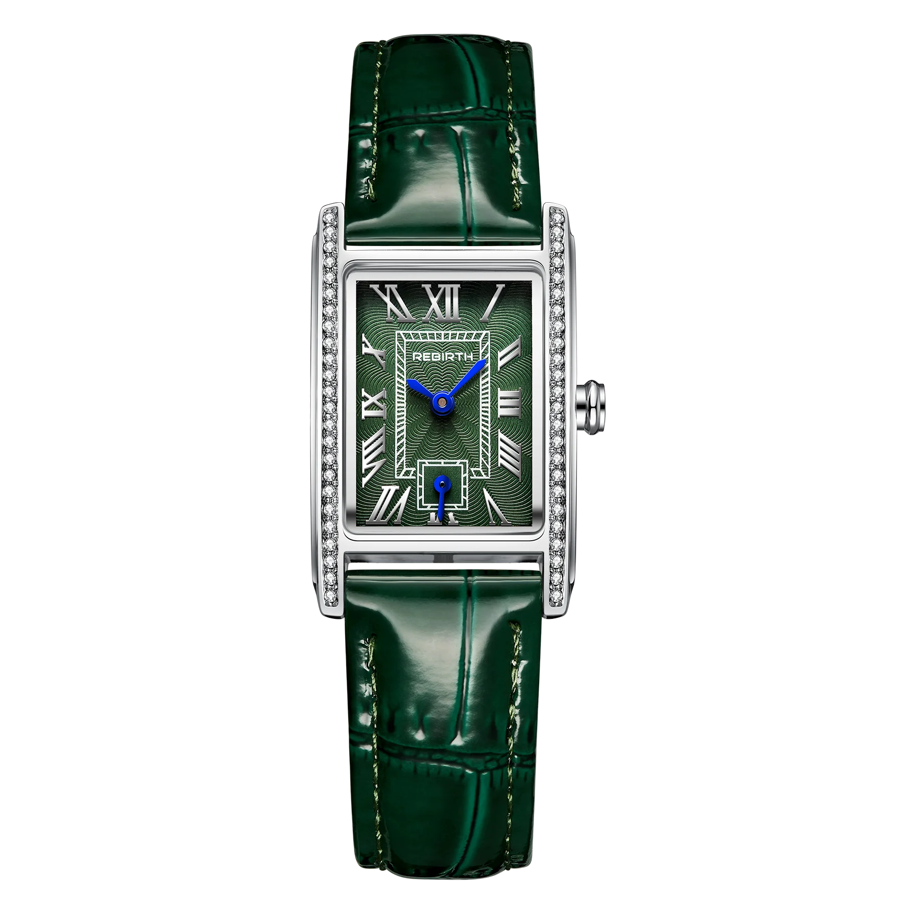 Small Square Watch Retro Casual Fashion Literary Roman Scale Display Quartz Women&