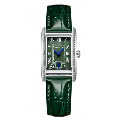Small Square Watch Retro Casual Fashion Literary Roman Scale Display Quartz Women&