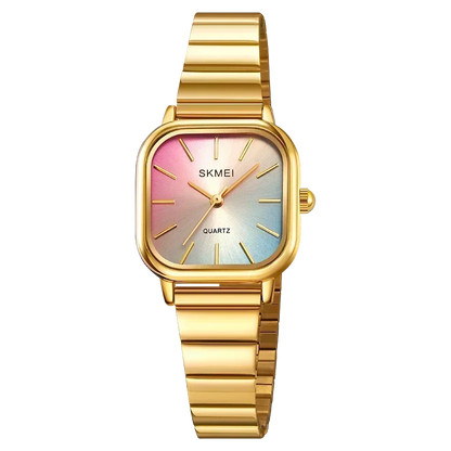 SKMEI 2190 For Ladies Female Girl Women Watches Waterproof Clock reloj mujer  Luxury Stainless Steel Strap Quartz Wristwatch