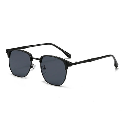 Sun Glasses Elegant Uv400 Eyewear Vintage Half Frame Sunglasses  Fashion Sunglasses For Travel Driving Outdoor