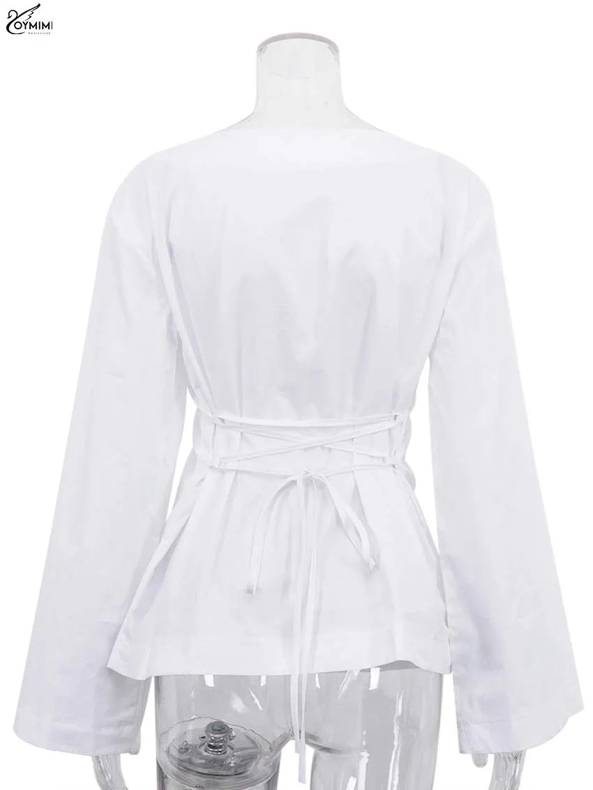 Oymimi Fashion Black Cotton Women&
