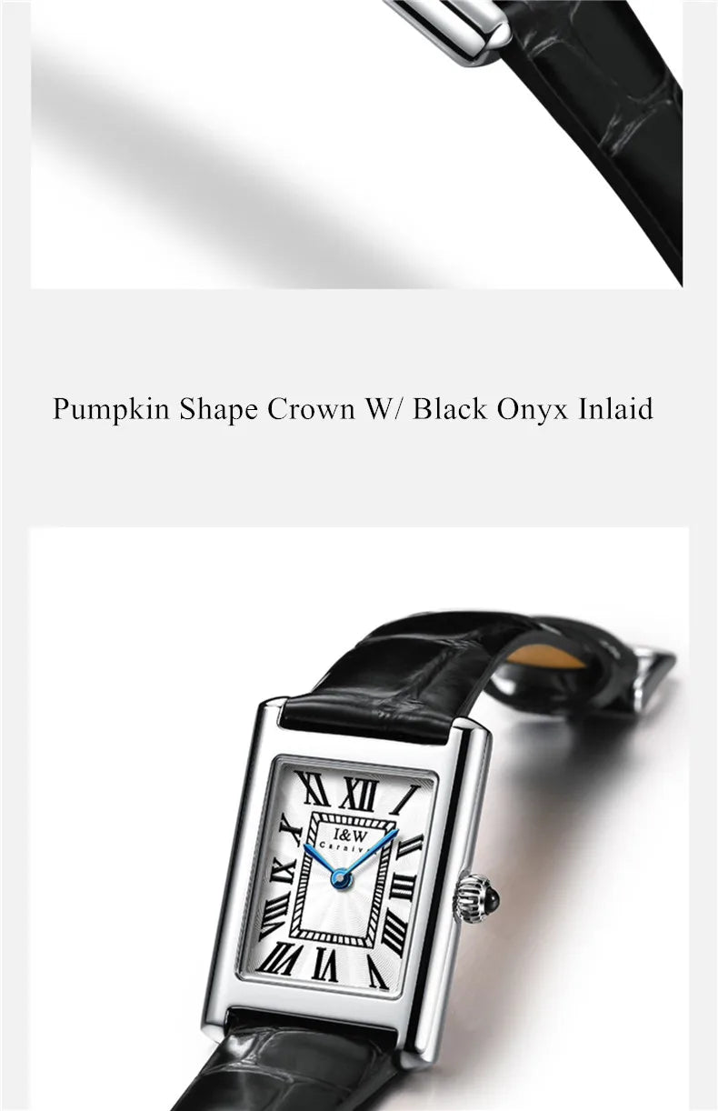 Switzerland Made Watch for Women CARNIVAL Brand Luxury Square Quartz Watch Ladies Fashion Waterproof Ultra Thin 2025 Reloj Mujer