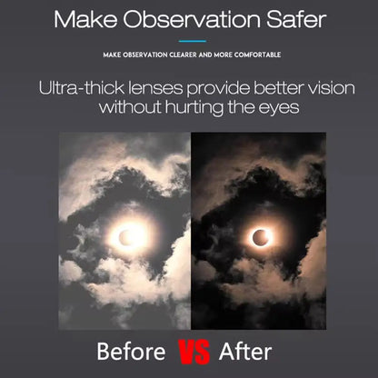 Solar Eclipse Glasses Safety Sun Viewing Paper Glasses Eye Protection UV Resistant Sun Observation Sunglasses