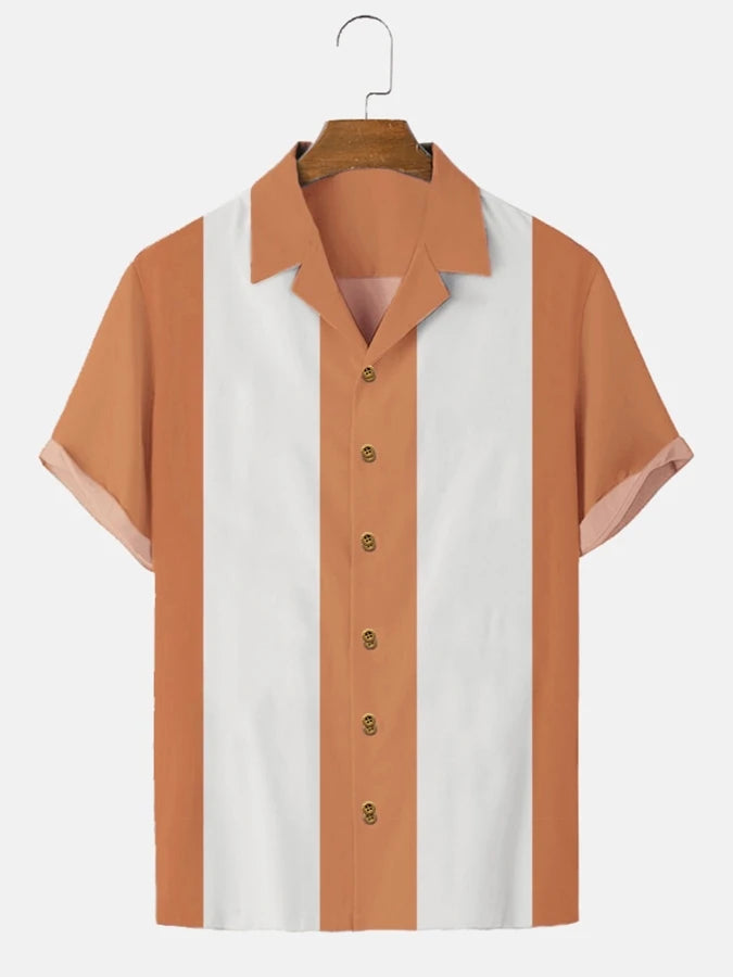 Summer Casual Striped Men Floral Shirt Beachwear Hawaiian Streetwear 3D Printing Creative Top Vacation Camping Funny Fishing 5xl