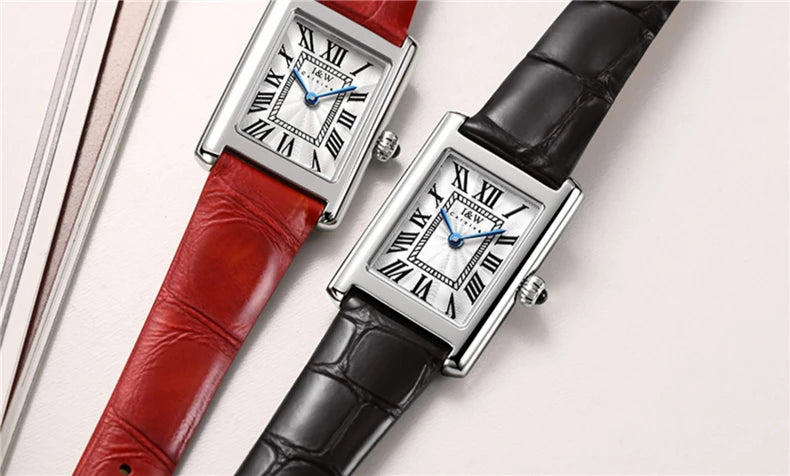 Switzerland Made Watch for Women CARNIVAL Brand Luxury Square Quartz Watch Ladies Fashion Waterproof Ultra Thin 2025 Reloj Mujer