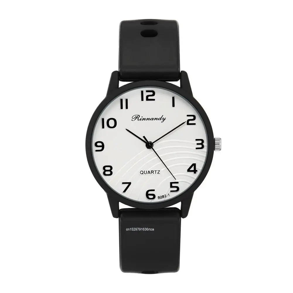 Fashion Lady Hot Sales Watches Leisure Grey Digital Simple Women Quartz Watch Sports Silicone Strap Ladies Clock Wristwatches