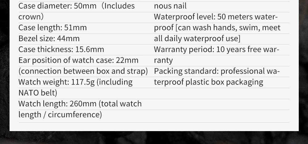 ADDIESDIVE Fashion Orange Dial Quartz Watch Waterproof Super Luminous Wristwatch Stainless Steel Strap Alloy Case Men&