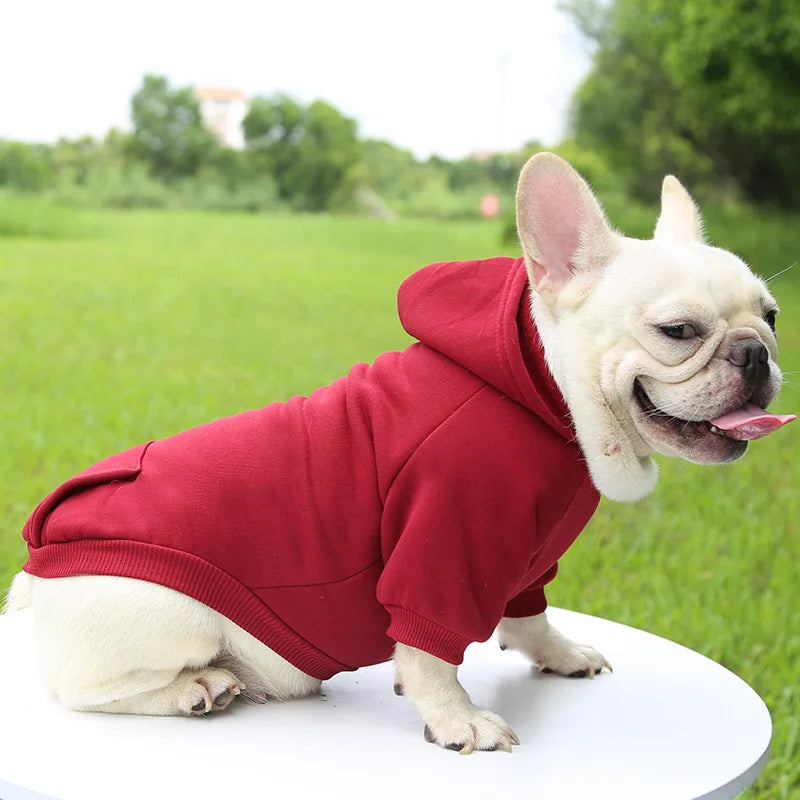 Pet Dog Clothes For Small Dogs Clothing Warm Clothing for Chihuahua Coat Puppy Outfit Pet Clothes for French Bulldog Hoodies