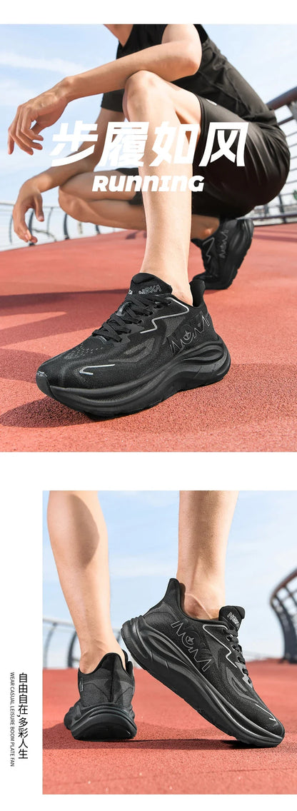 NEW Marathon Sneakers Athletic Men Shoes Comfortable High Quality Wear-resistant Sports Running Shoes