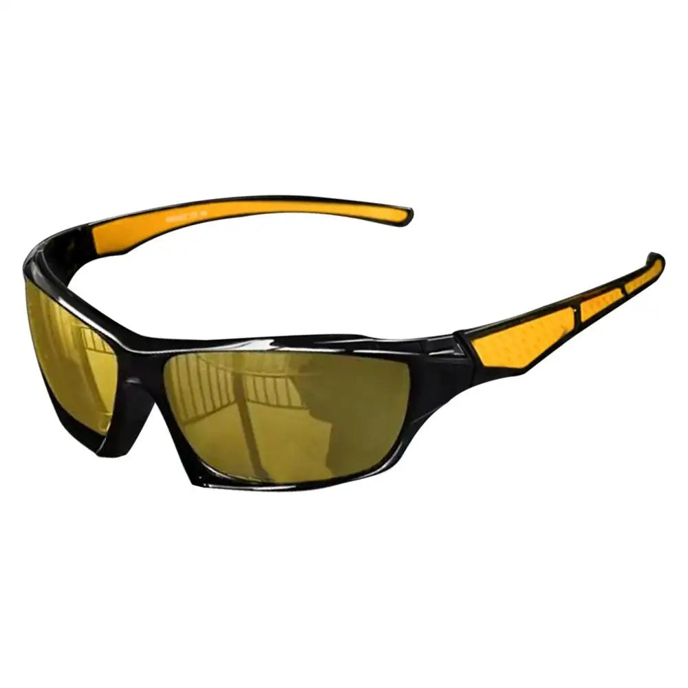 Men Comprehensive Protection Sun Glasses Cycling Glasses Sport Eyewear Bike Mountain Bicycle Hiking Camping Golf Sunglasses
