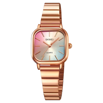 SKMEI 2190 For Ladies Female Girl Women Watches Waterproof Clock reloj mujer  Luxury Stainless Steel Strap Quartz Wristwatch