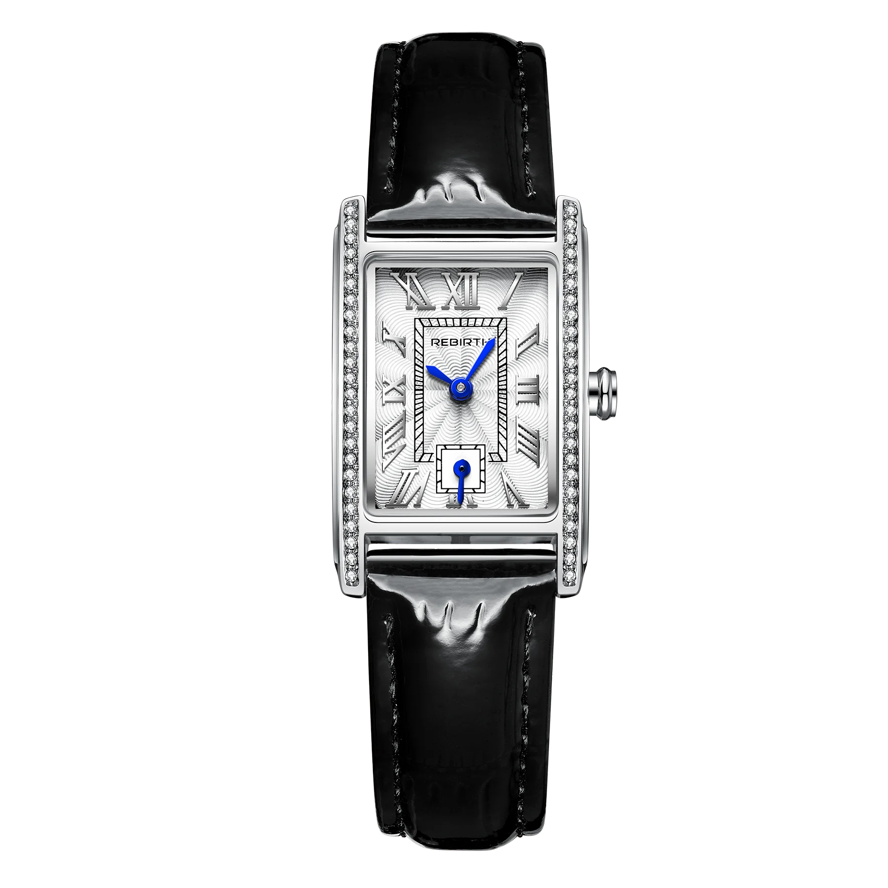 Small Square Watch Retro Casual Fashion Literary Roman Scale Display Quartz Women&