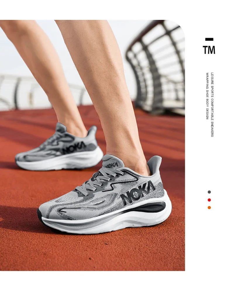 NEW Marathon Sneakers Athletic Men Shoes Comfortable High Quality Wear-resistant Sports Running Shoes