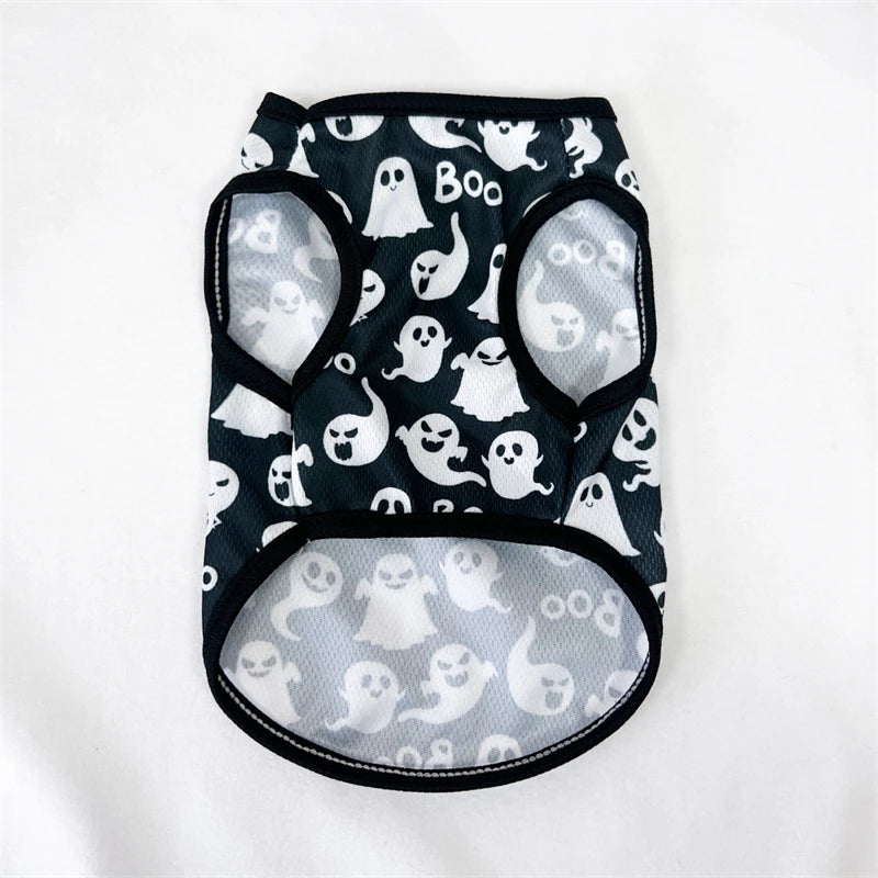 Dog Clothes for Small Medium Dogs Cats Autumn Winter Halloween Festival Print Clothing Chihuahua French Bulldog Pug Pet Outfits