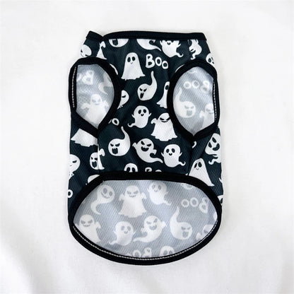 Dog Clothes for Small Medium Dogs Cats Autumn Winter Halloween Festival Print Clothing Chihuahua French Bulldog Pug Pet Outfits
