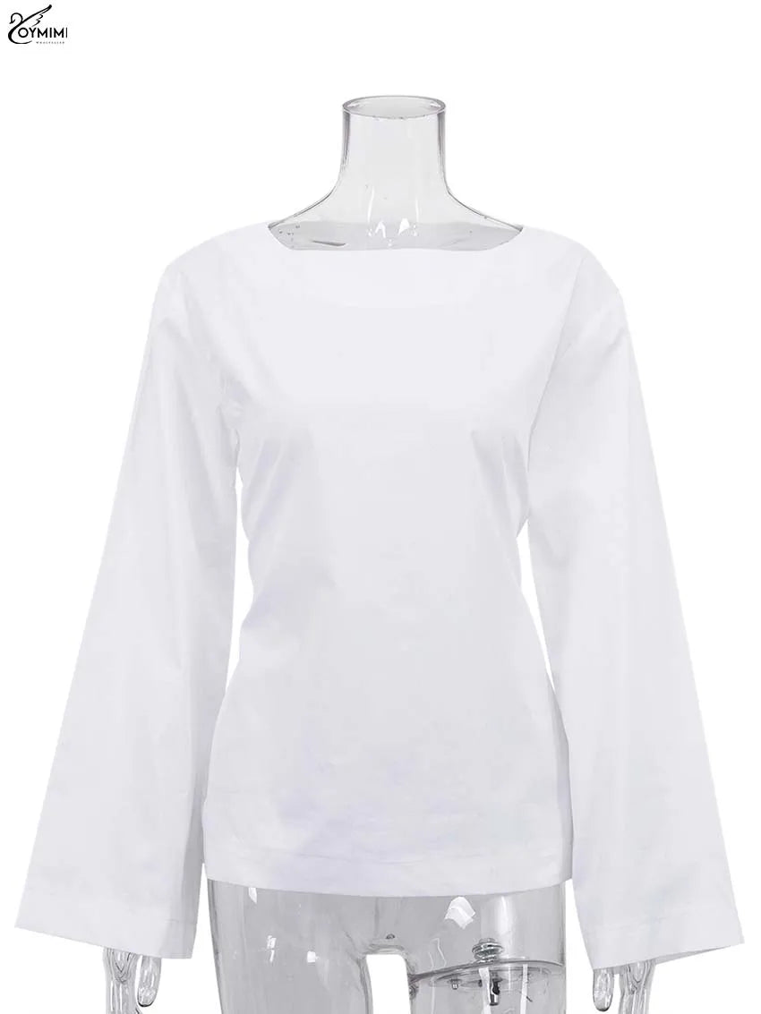 Oymimi Fashion Black Cotton Women&