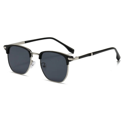 Sun Glasses Elegant Uv400 Eyewear Vintage Half Frame Sunglasses  Fashion Sunglasses For Travel Driving Outdoor