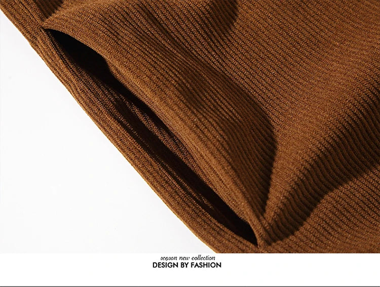 chinese style solid color Shirts for Men Corduroy Buckle Long-sleeved Shirt Autumn and Winter Tang Coat Zhongshan Coat