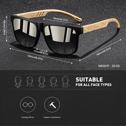 Fashion Vintage Square Square Frame Sunglasses Men Women Fishing Driving Man Luxury Brand Designer Sun Glasses UV400 Eyewear