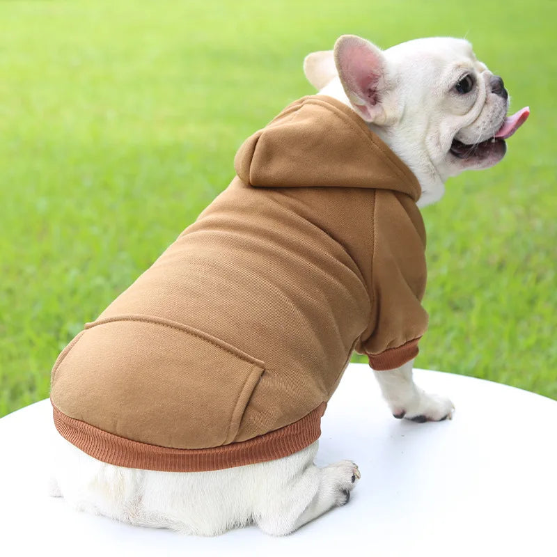 Pet Dog Clothes For Small Dogs Clothing Warm Clothing for Chihuahua Coat Puppy Outfit Pet Clothes for French Bulldog Hoodies