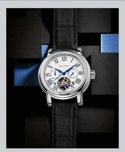 SEAGULL Luxury Watch Business Waterproof Male Clock Date Stainless Steel Mechanical Watch Men Watch reloj hombre 2023 D819.622