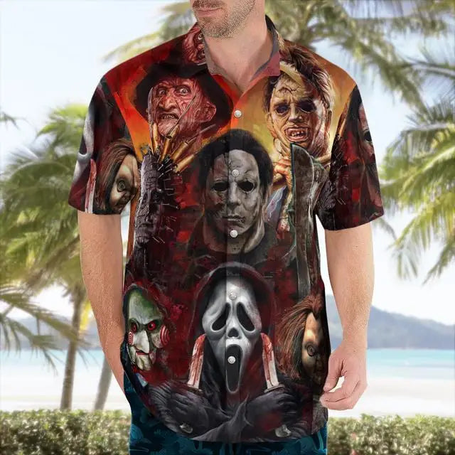 US ARMY-VETERAN 3D Beach Hawaiian 2024 Summer Men Shirt Short Sleeve Streetwear Oversized 5XL Camisa Social Chemise Homme
