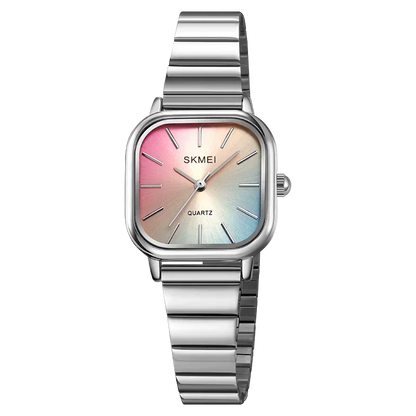 SKMEI 2190 For Ladies Female Girl Women Watches Waterproof Clock reloj mujer  Luxury Stainless Steel Strap Quartz Wristwatch