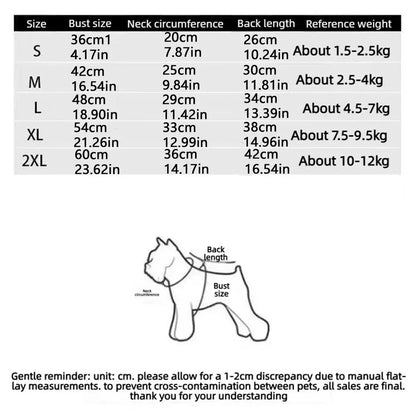 Dog Clothing High Collar Dog Thermal Shirt Warm Two Leg Dog Base Coat Soft Comfortable Pet Warm Sweater Cold Weather