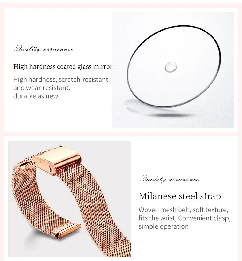 OLEVS Watches For Women Quartz Waterproof Watch Luxury Lady&