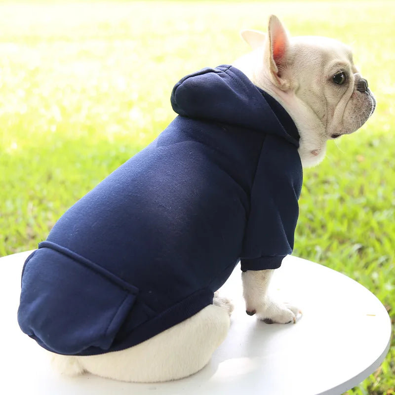 Pet Dog Clothes For Small Dogs Clothing Warm Clothing for Chihuahua Coat Puppy Outfit Pet Clothes for French Bulldog Hoodies