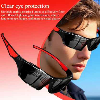 Men Comprehensive Protection Sun Glasses Cycling Glasses Sport Eyewear Bike Mountain Bicycle Hiking Camping Golf Sunglasses
