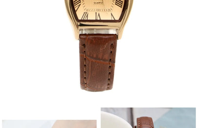 Watches for Woman Small Ladies Wristwatches Retro Brown Leather Bracelet Watch Quartz Wristwatches Reloj Mujer Relogio Feminino