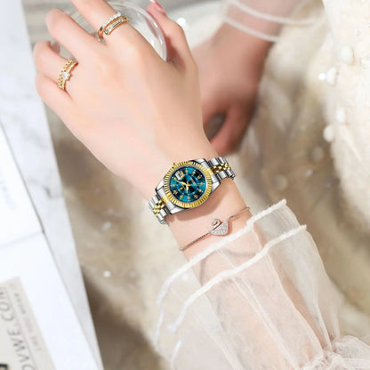 POEDAGAR Top Luxury Watch For Women Waterproof Stainless Steel Luminous Date Ladies Watch Quartz Fashion Elegant Women&