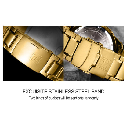 NAVIFORCE Military Golden Watch for Men Top Luxury Brand Wristwatch Waterproof Mens Stainless Steel Sport Watches Male Clock